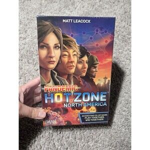 Nwt Pandemic Hot Zone North America Board Game 8+ 2-4 players